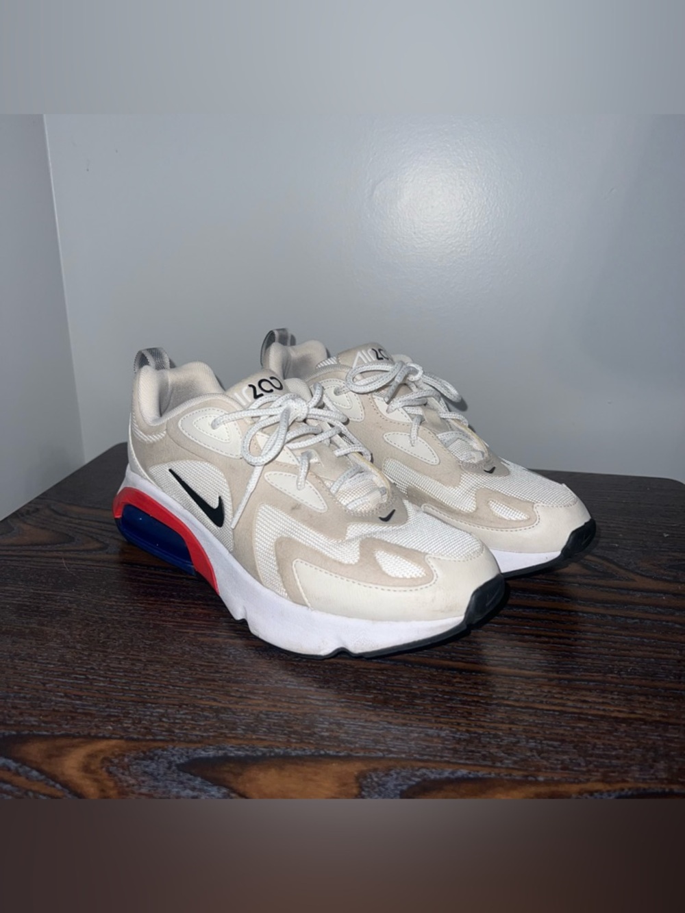 Nike Race Air Max 200 SC in sail black desert sand phantom